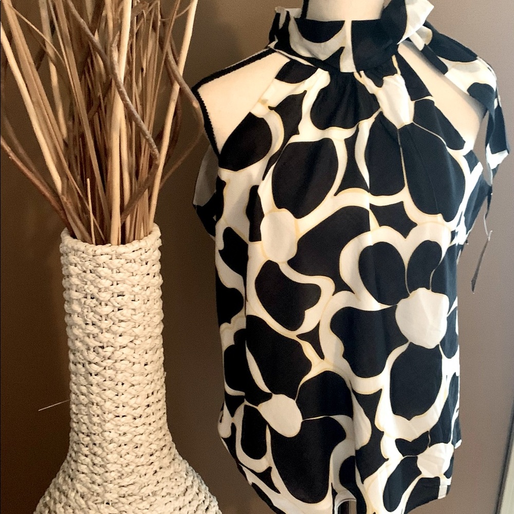INC International Concepts Sleeveless Blouse Size 14 NWT